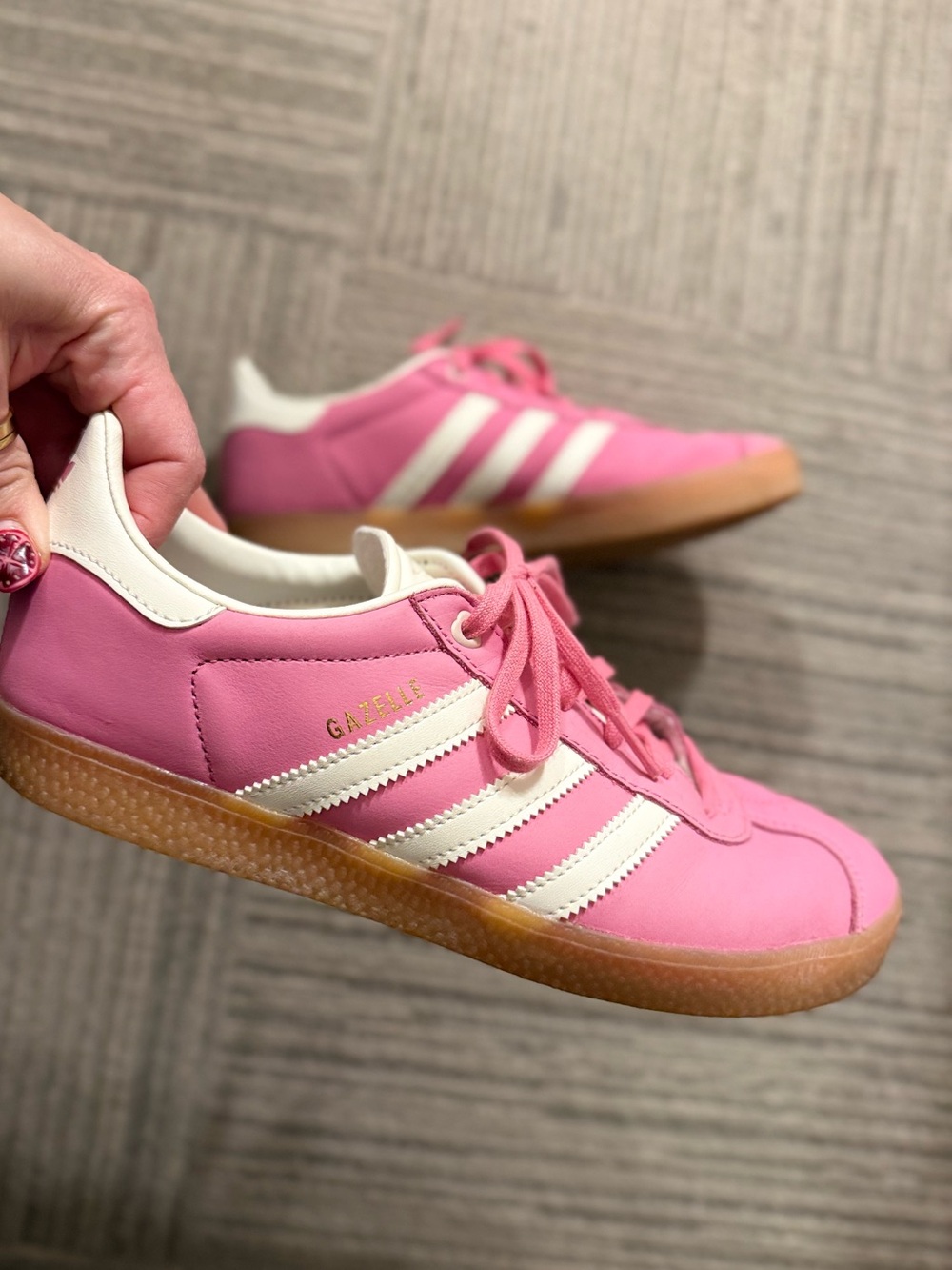 ADIDAS Originals Gazelle Pink Fusion ID1107 - Picture 9 of 11